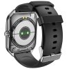 Smartwatch Hoco 1,96 AMOLED IP67 z funkcją rozmowy Y28 czarny